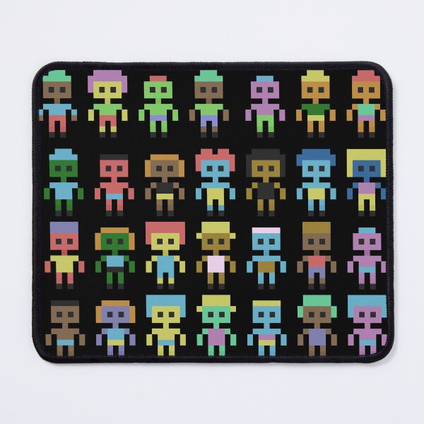 Item preview, 8 bit cute game characters retro design designed and sold by Glucka.