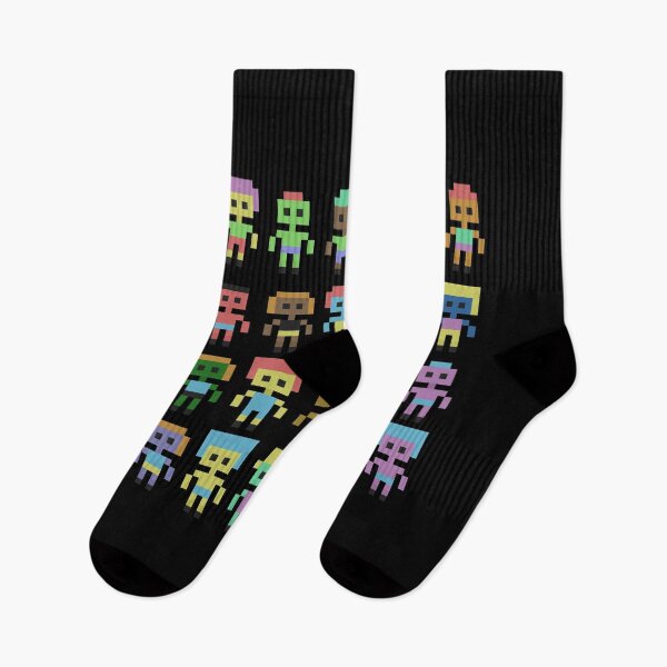 Item preview, 8 bit cute game characters retro design designed and sold by Glucka.