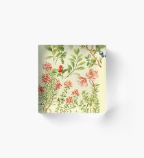 HD Vintage flowery bouquet design number 26~ Acrylic Block