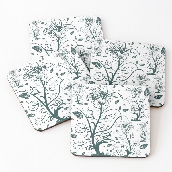 Item preview, CREATIVE TRENDS  FLOWERS PATTERN HOME LIVING designed and sold by HomeCoquette.