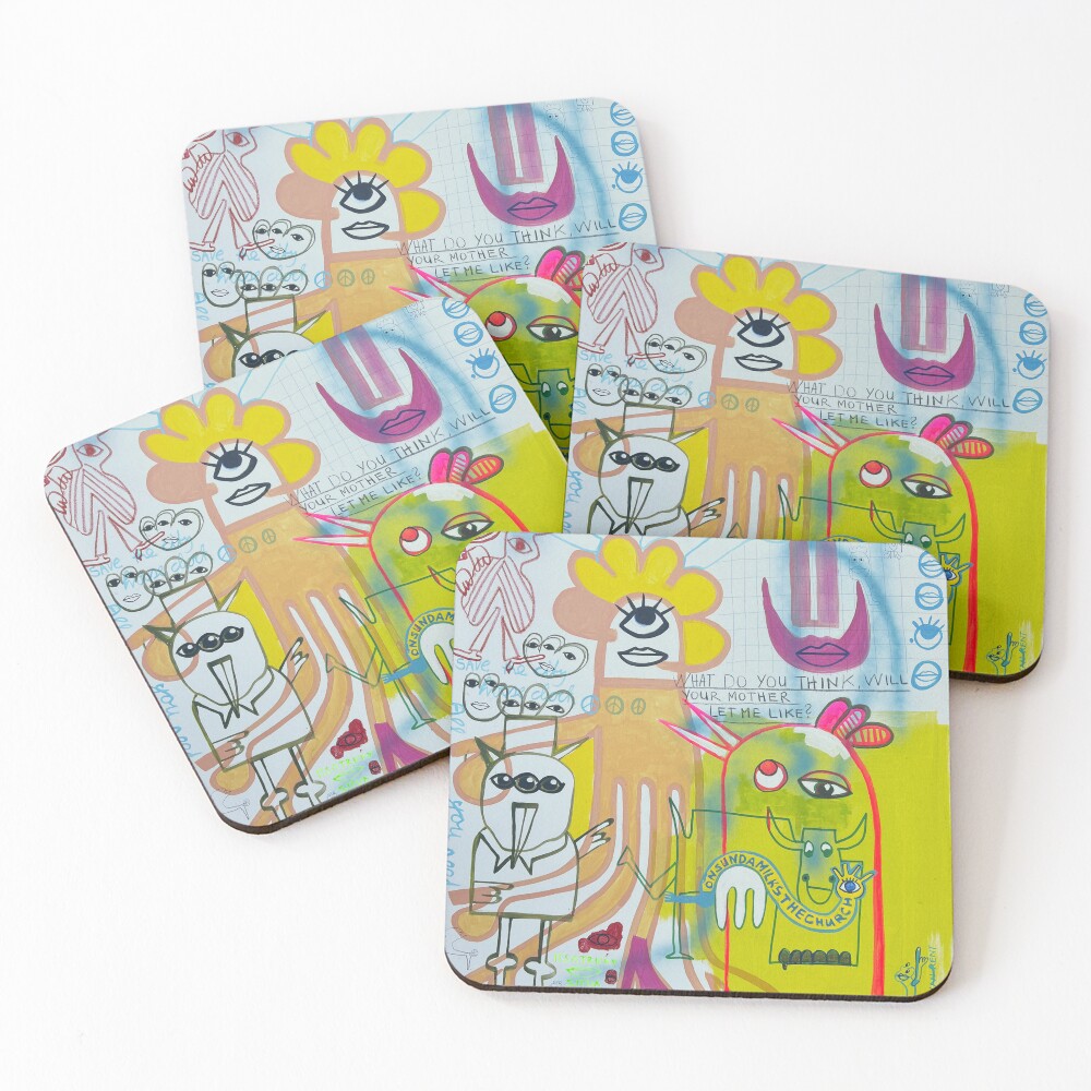 Item preview, Coasters (Set of 4) designed and sold by fredigertsch.
