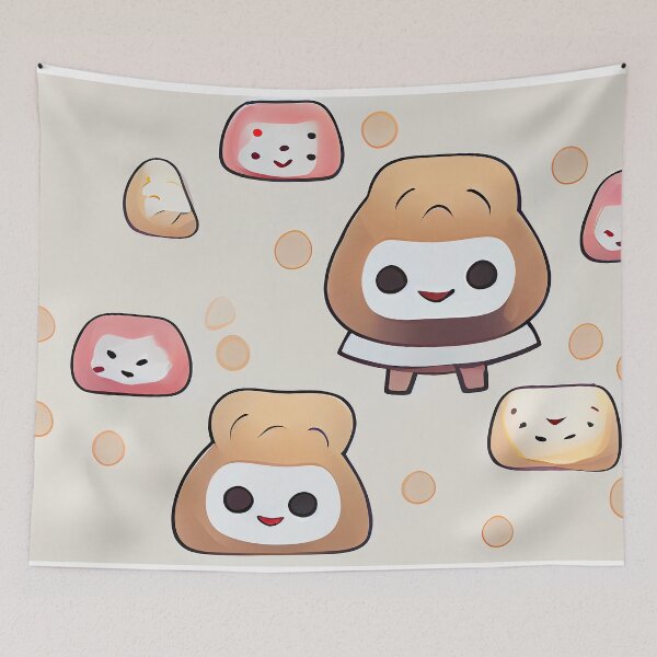 Item preview, Japanese Mochi Gang - Created by Artificial Intelligence designed and sold by Created-by-AI.