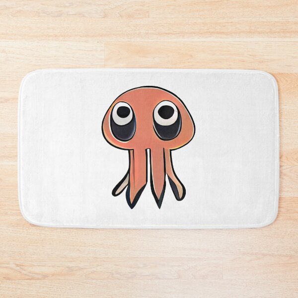 Item preview, Squid character emoji emoticon  - Created by Artificial Intelligence designed and sold by Created-by-AI.