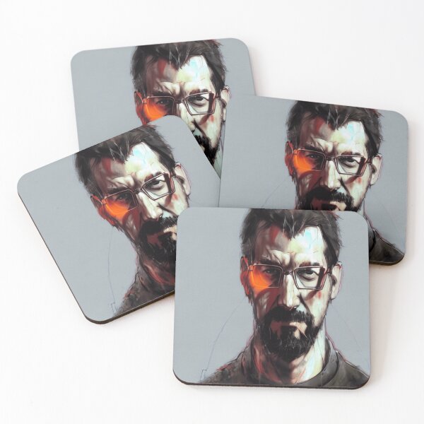 Artikelvorschau, Gordon Freeman - Half Life - Porträt eines Helden entworfen und verkauft von Splatter-arts.
