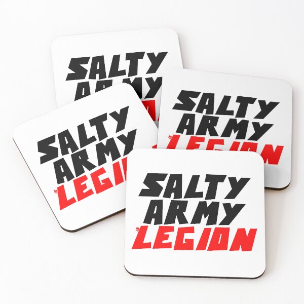 Item preview, SALTY ARMY is LEGION designed and sold by CRINGEWORTHY TEES.