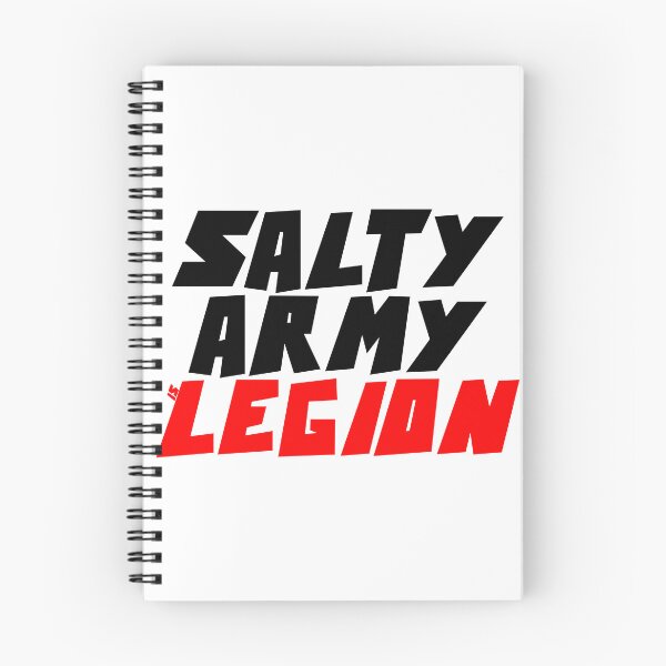 Item preview, SALTY ARMY is LEGION designed and sold by CRINGEWORTHY TEES.