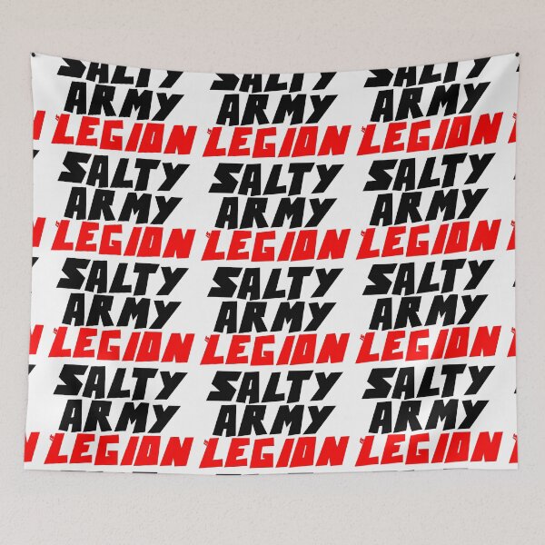 Item preview, SALTY ARMY is LEGION designed and sold by CRINGEWORTHY TEES.