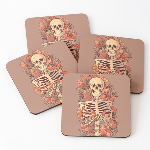 Item preview, Autumn skeleton designed and sold by Swadeillustrations.