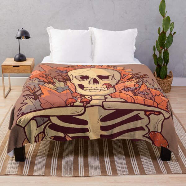 Item preview, Autumn skeleton designed and sold by Swadeillustrations.