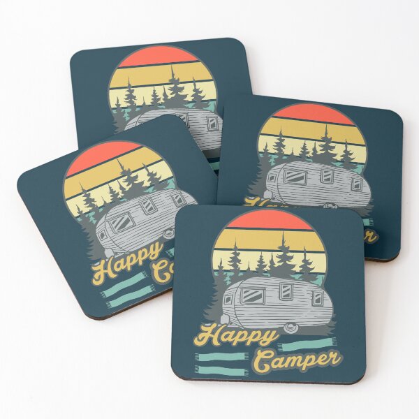 Item preview, Vintage happy camper designed and sold by SidTastic .