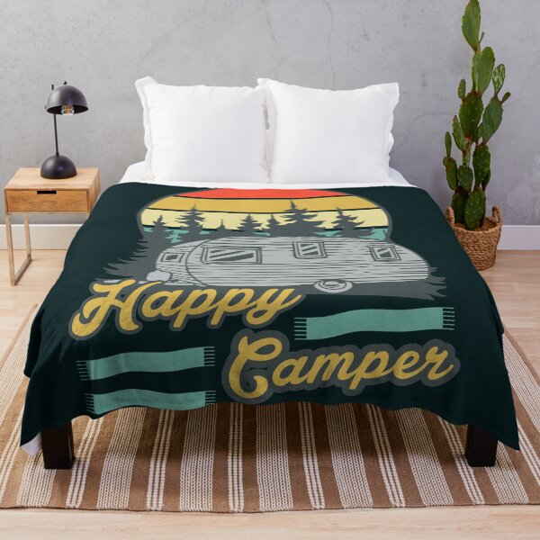 Item preview, Vintage happy camper designed and sold by SidTastic .