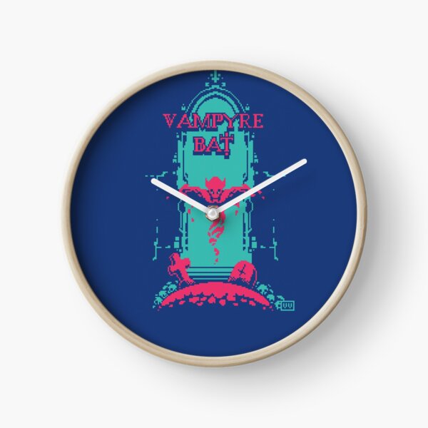 Vampyre Bat Clock