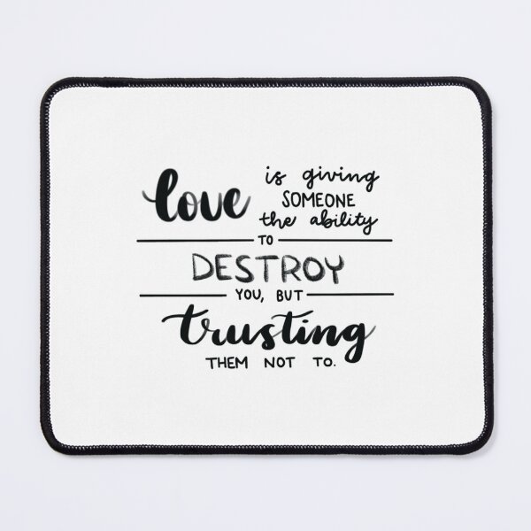 Item preview, Criminal Minds Love Quote   designed and sold by PhiCasares.