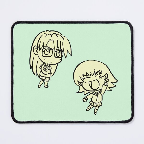 Item preview, I draw chibi yomi and tomo / azumanga daioh designed and sold by RansRoom.