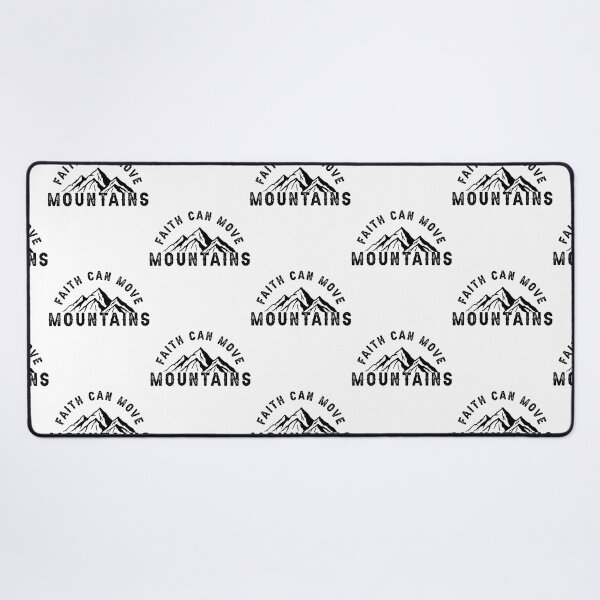 Item preview, Faith Can Move Mountains - Bible Verse   designed and sold by PhiCasares.