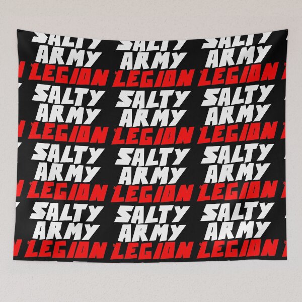 Item preview, SALTY ARMY is LEGION designed and sold by CRINGEWORTHY TEES.