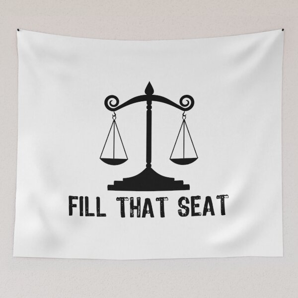 Item preview, fill that seat justice is the true   designed and sold by PhiCasares.