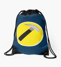 captain hammer Drawstring Bag
