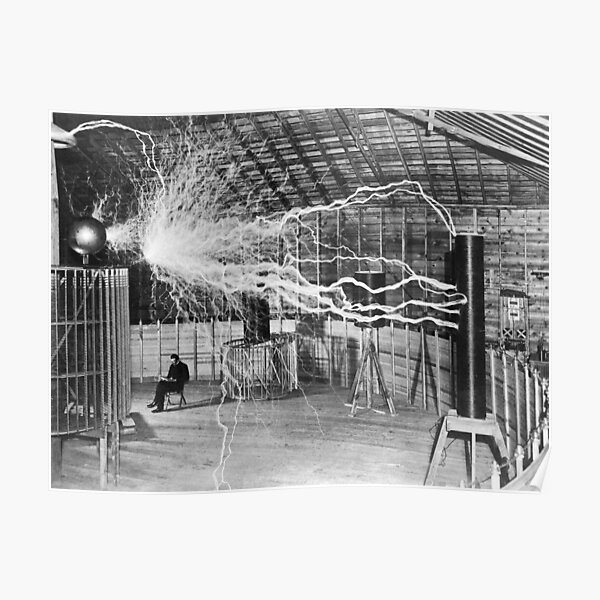 nikola tesla Poster