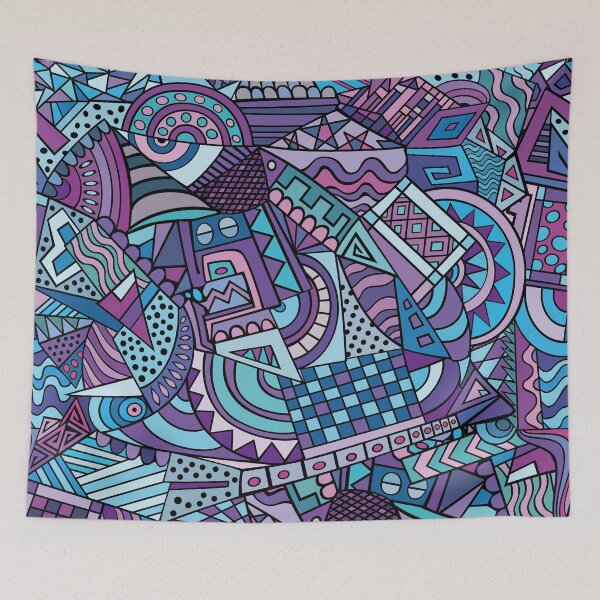 Item preview, Ethnic Pattern 14 designed and sold by stylebytara.
