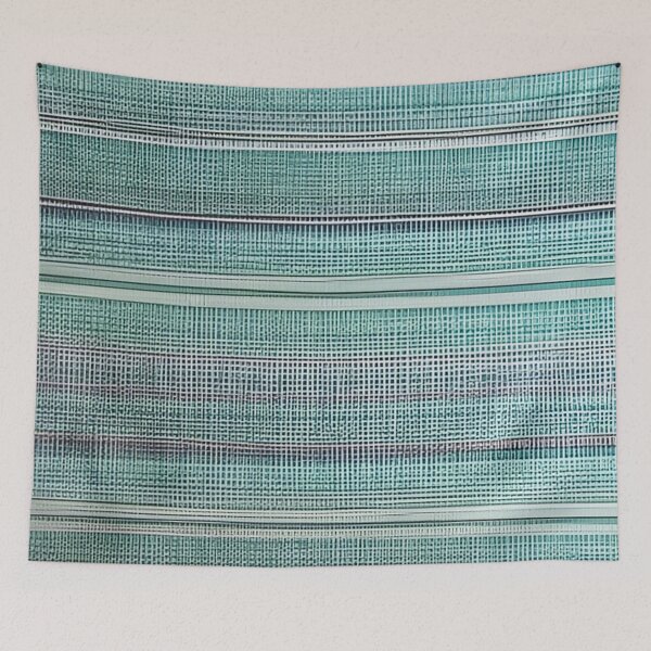Item preview, Pleasant Green Horizontal Stripe Pattern designed and sold by IlluminatedPage.