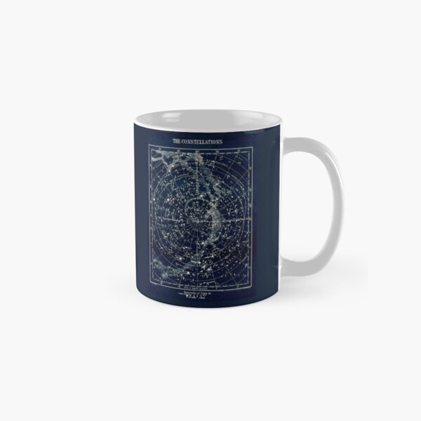 THE STAR CONSTELLATIONS : Vintage 1900 Galaxy Print Classic Mug