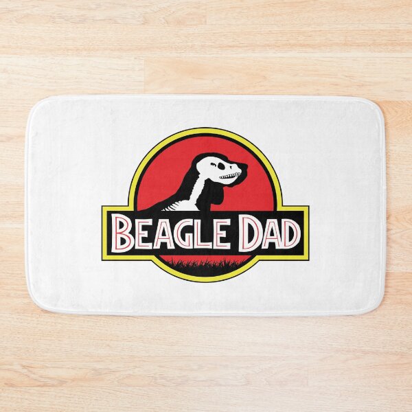 Item preview, (For Bright Background) Jurassic Beagle Dad designed and sold by More Cute Dogs.