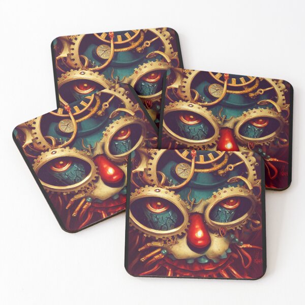 Item preview, Steampunk Clown by AI designed and sold by SamhainJack.