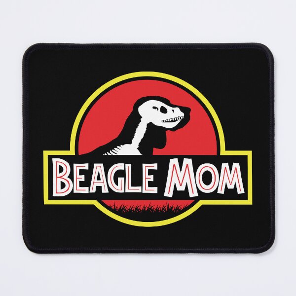Item preview, (For Dark Background) Jurassic Beagle Mom designed and sold by More Cute Dogs.