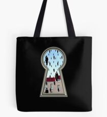 "Magritte from the lock" Tote Bag