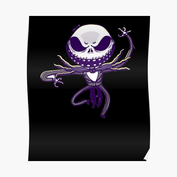 "JACK The Nightmare Before Christmas Jack" Poster for Sale by