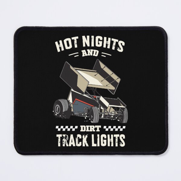 Item preview, Hot Nights Dirt Racing Sprint Car Race Lover Quote designed and sold by MrEddie10.