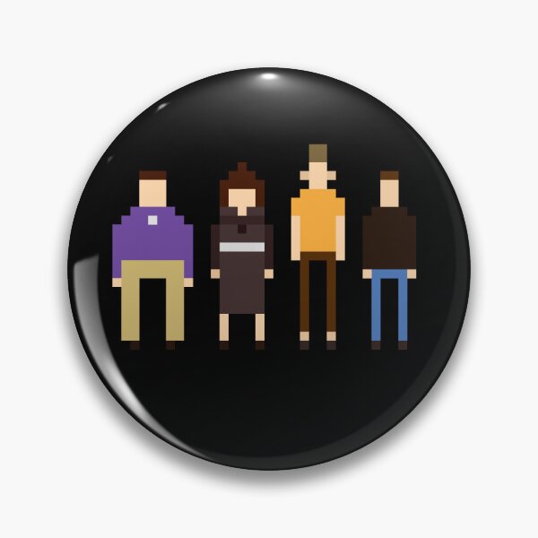 Item preview, Friends - 8 bit retro game characters designed and sold by Glucka.
