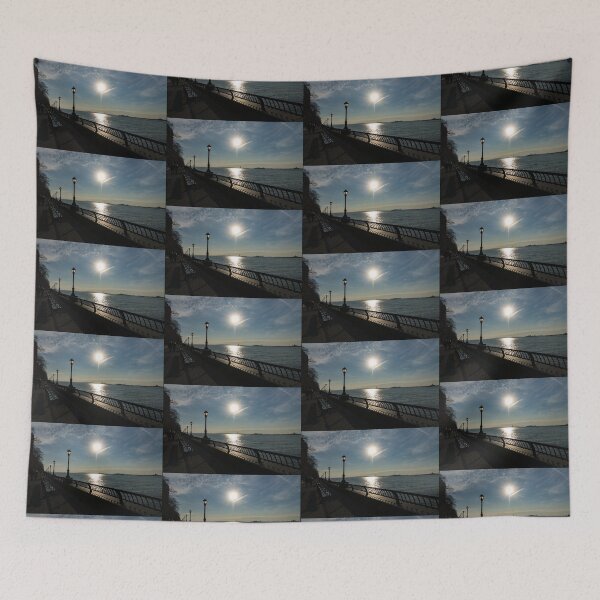 Item preview, Brilliant Sunny Walk on the Esplanade - Hudson River, Manhattan, New York City, USA designed and sold by Georgia Mizuleva.