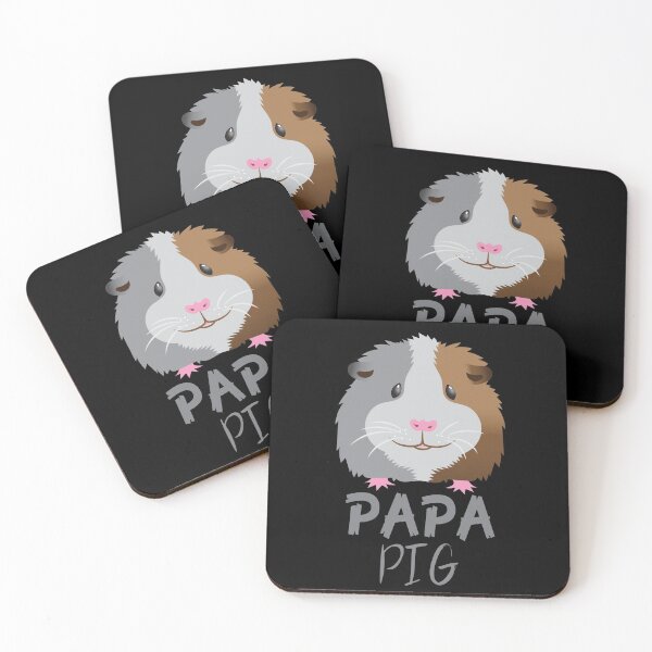 Item preview, PAPA pig (guinea pig) with matching mama and baby pig designed and sold by jazzydevil.