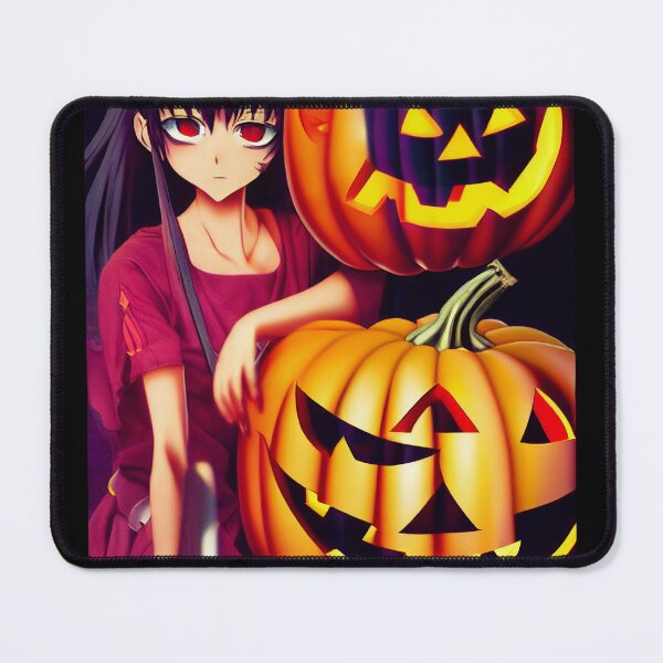 Item preview, Girl hanging with some Pumpkins designed and sold by AnEyeForAi.