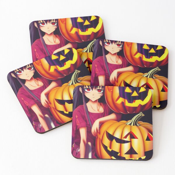 Item preview, Girl hanging with some Pumpkins designed and sold by AnEyeForAi.