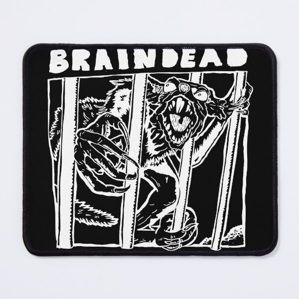 Item preview, Braindead Rat monkey white designed and sold by ScrambledBrain.
