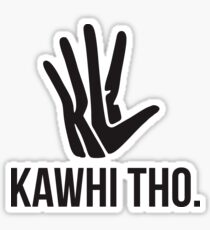 Kawhi Tho. Sticker