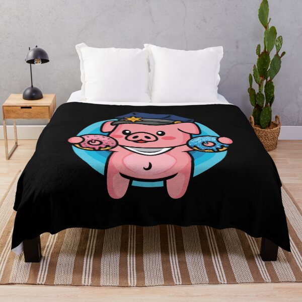 Item preview, Pig Police Farmer Officer Funny Pig Cop Donut Doughnut Lover designed and sold by DoSt-997.