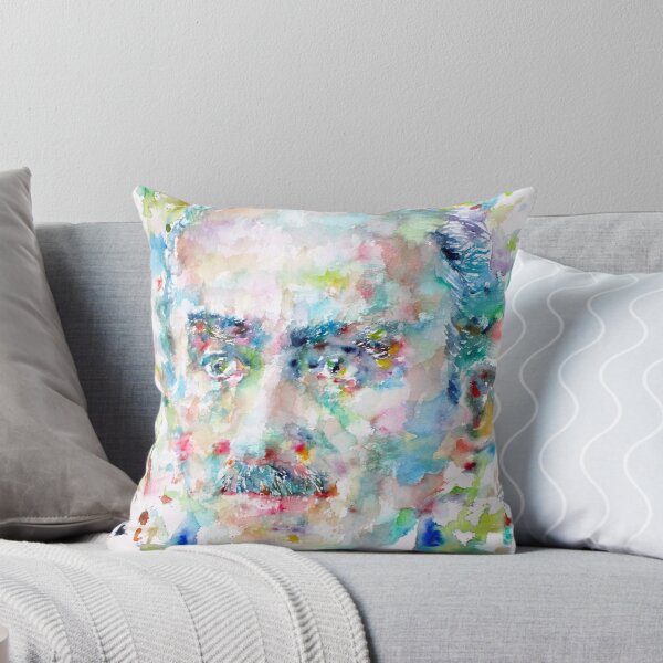 Item preview, HENRI BERGSON - watercolor portrait designed and sold by lautir.