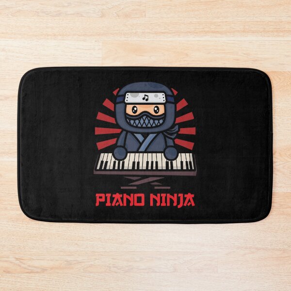 Item preview, Piano Ninja Pianist Warrior Funny Keyboard Player Asia designed and sold by DoSt-997.