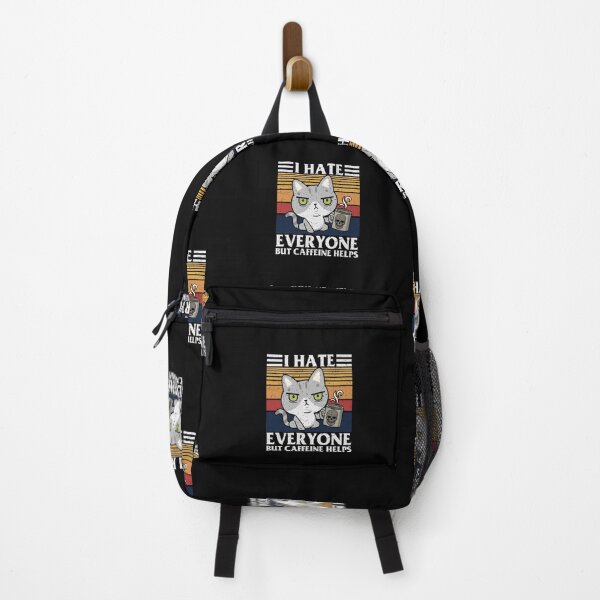 Item preview, cat father ,i hate everyone but caffeine helps designed and sold by FLOWER--ART.