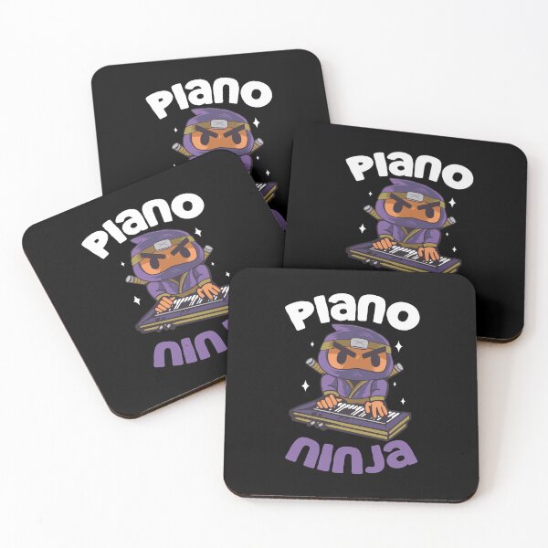 Item preview, Piano Ninja Pianist Warrior Funny Keyboard Player Asia designed and sold by DoSt-997.