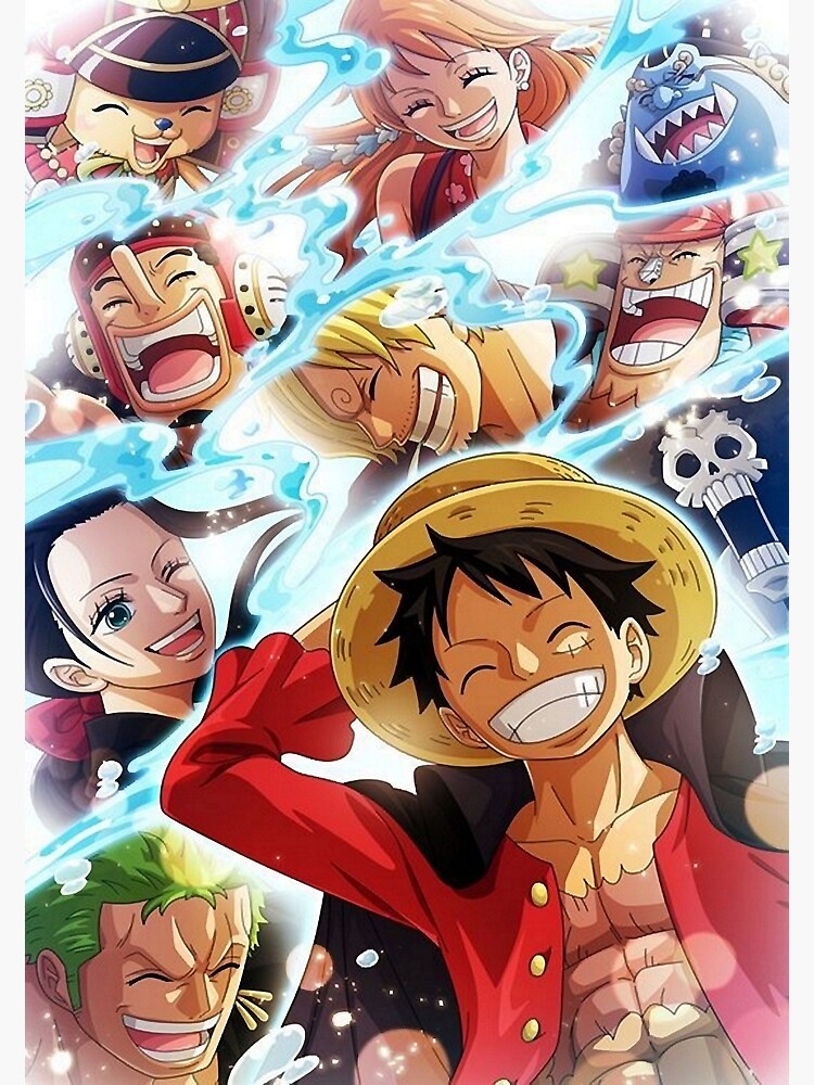 Luffy One Piece- Anime Block Kit Posters