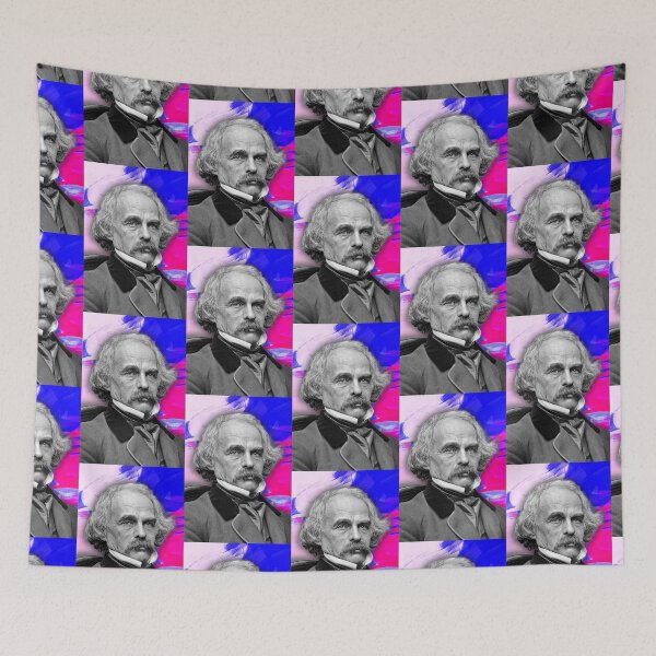 Item preview, Nathaniel Hawthorne Artwork | Nathaniel Hawthorne Portrait | Nathaniel Hawthorne Wall Art  designed and sold by Suyogsonar25.