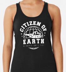 Earth Dimension C-137 Racerback Tank Top