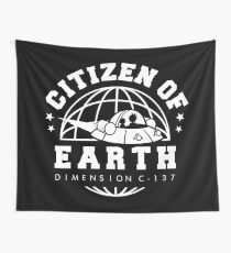 Earth Dimension C-137 Wall Tapestry