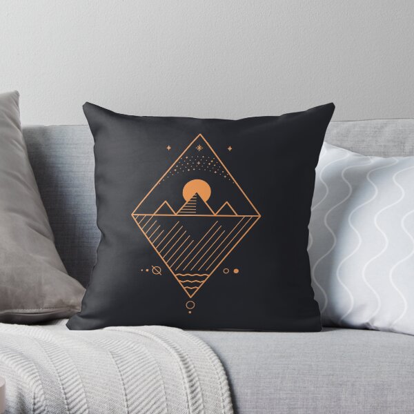 Osiris Throw Pillow