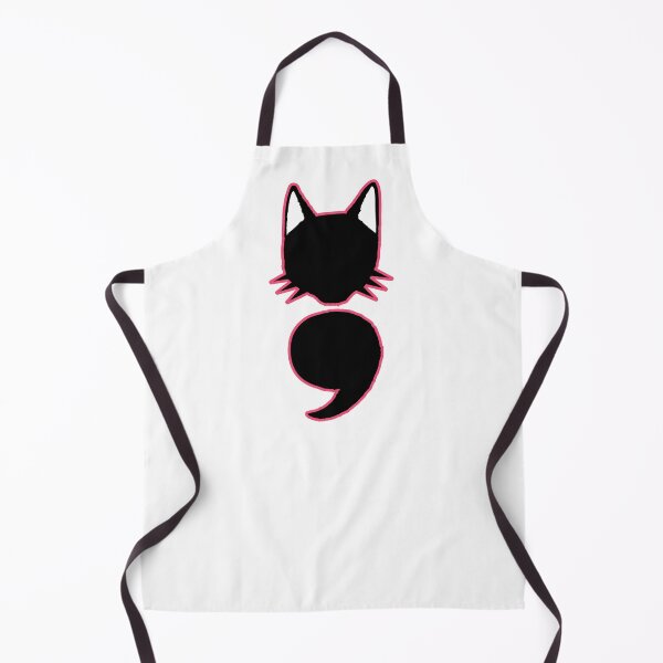 Item preview, Semicolon Cat designed and sold by THROUGH-LIFE.